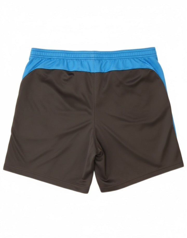 Męskie spodenki sportowe Nike Dri Fit, duży czarny poliester z blokami kolorów