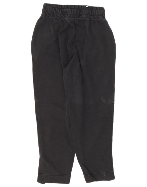 Damskie spodnie dresowe PUMA Joggers UK 4 XS Czarna bawełna