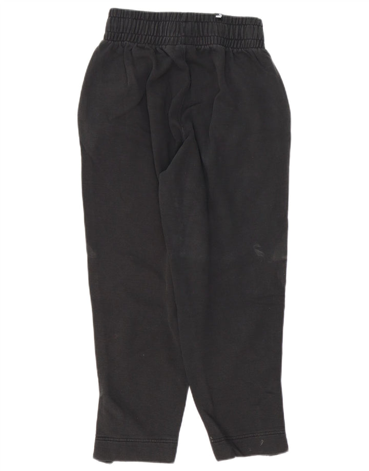 Damskie spodnie dresowe PUMA Joggers UK 4 XS Czarna bawełna