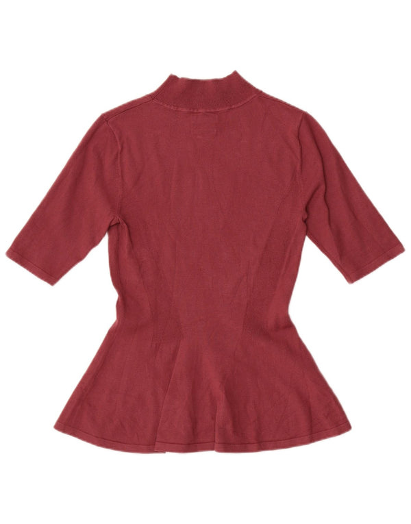 Bluzka damska Massimo Dutti Top UK 8 Small Red