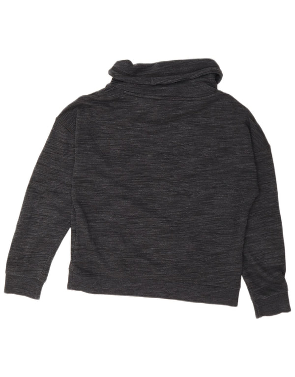 Damska bluza oversize Reebok UK 4/6 XS, szara, nakrapiana bawełna