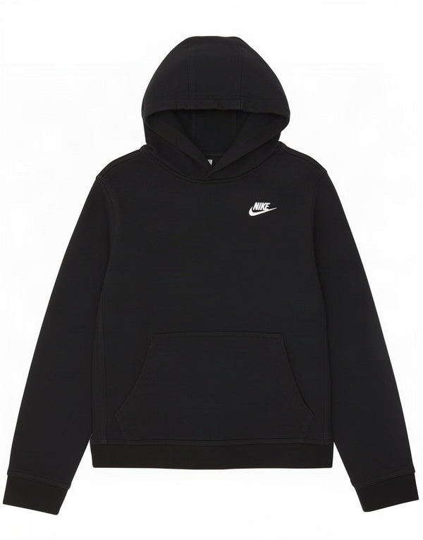 Chłopięcy sweter z kapturem Nike 10-11 lat, średni czarny, bawełniany