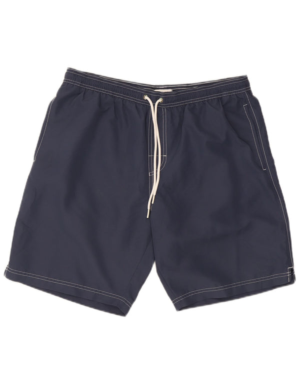 Męskie spodenki kąpielowe Calvin Klein XL, granatowe, poliestrowe