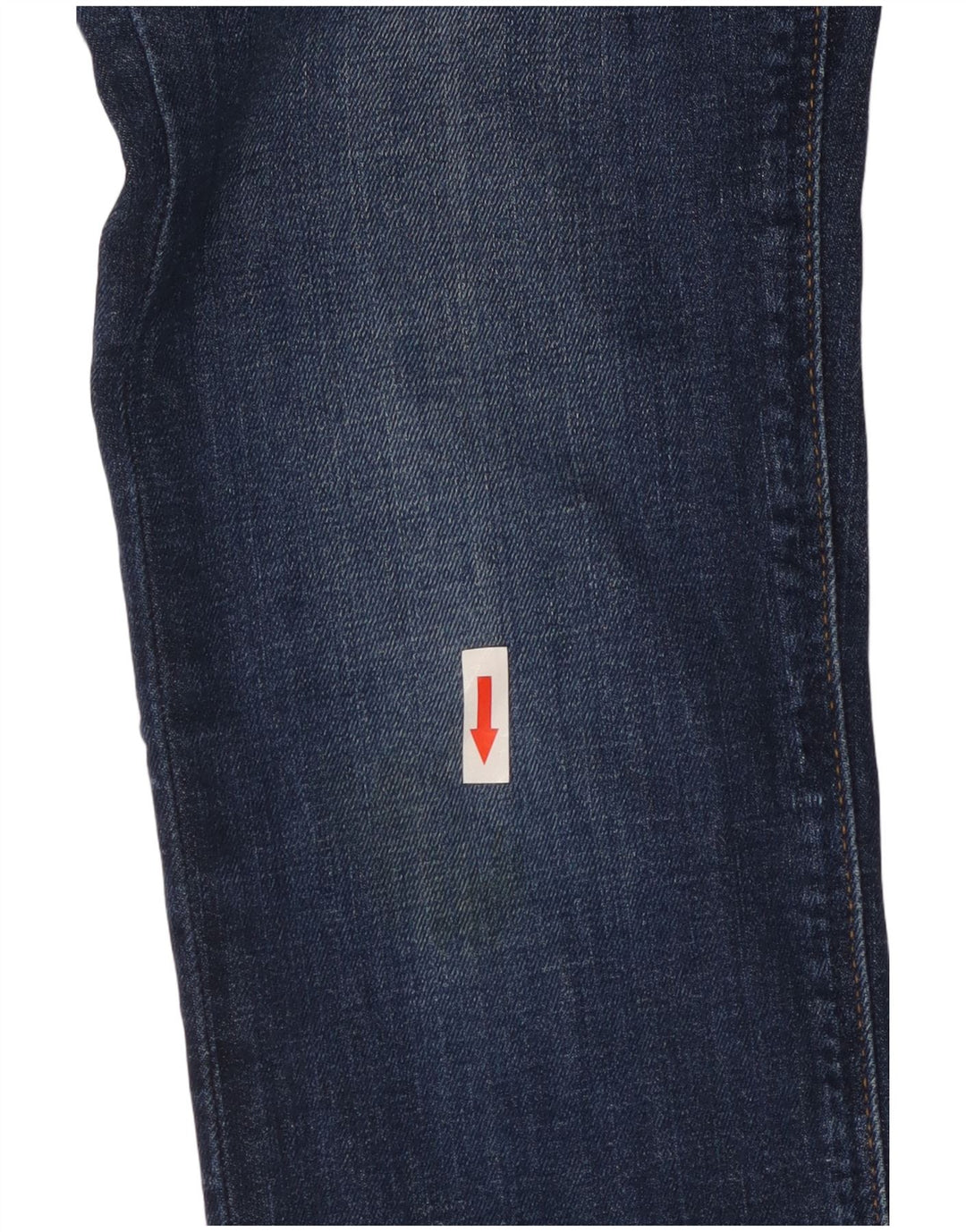 Damskie jeansy Lee Elly Straight W24 L28 Niebieskie bawełniane