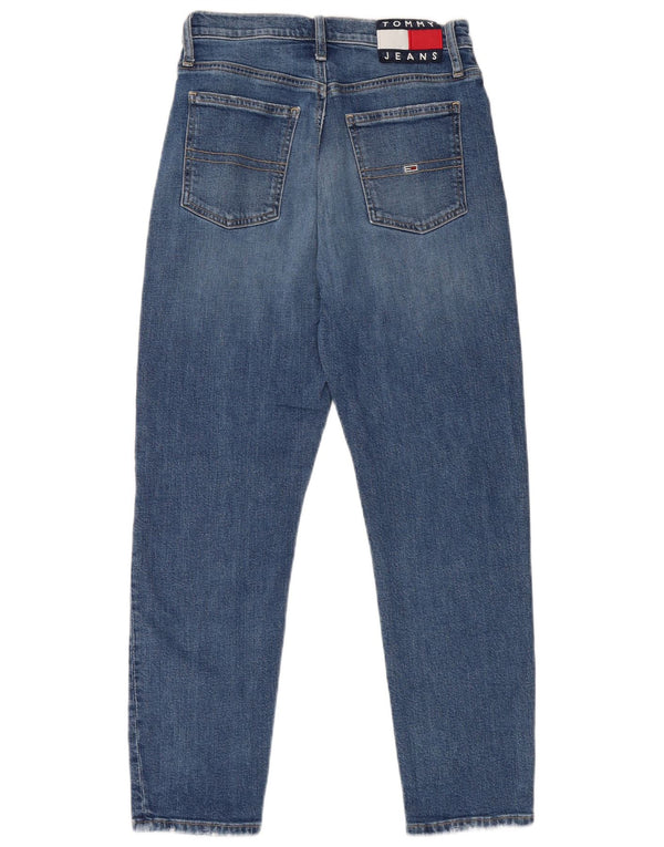Tommy Hilfiger Womens Tapered Jeans W26 L26 Blue Cotton