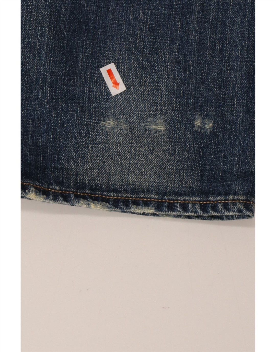 Męskie jeansy ARMANI z limitowanej edycji, w trudnej sytuacji, W36 L34, niebieska bawełna