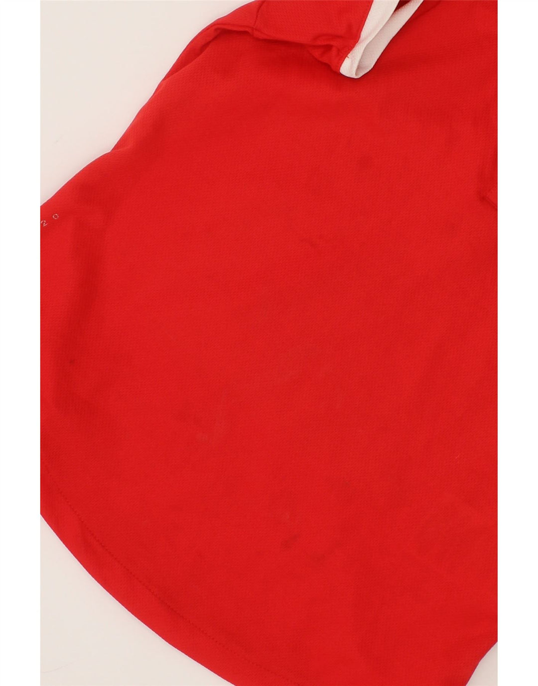 DIADORA Boys Polo Shirt 9-10 Years Large Red Polyester Vintage Diadora and Second-Hand Diadora from Messina Hembry 