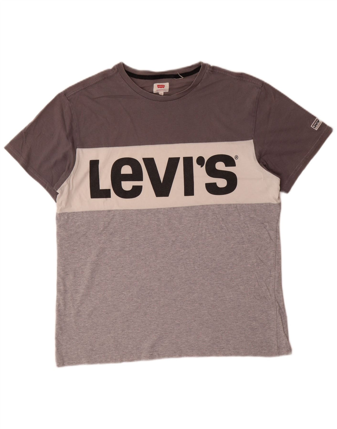 Męski T-shirt z grafiką LEVI'S Top w kolorze średnioszarym