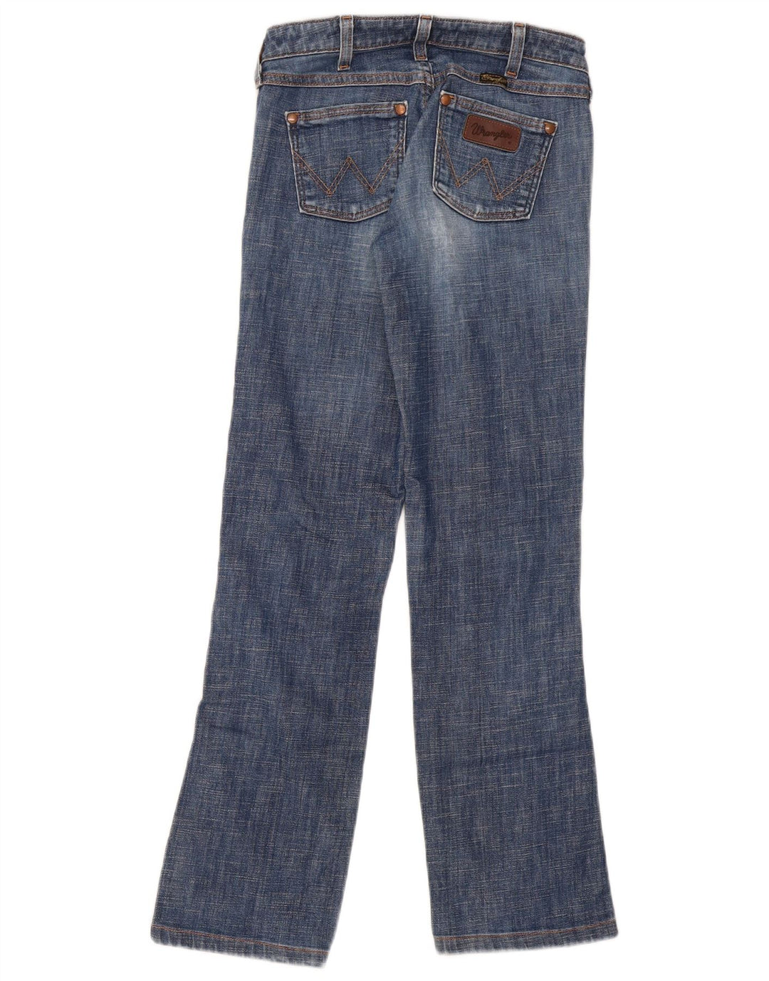Jeansy damskie Wrangler Eve Bootcut W26 L29 Niebieskie bawełniane