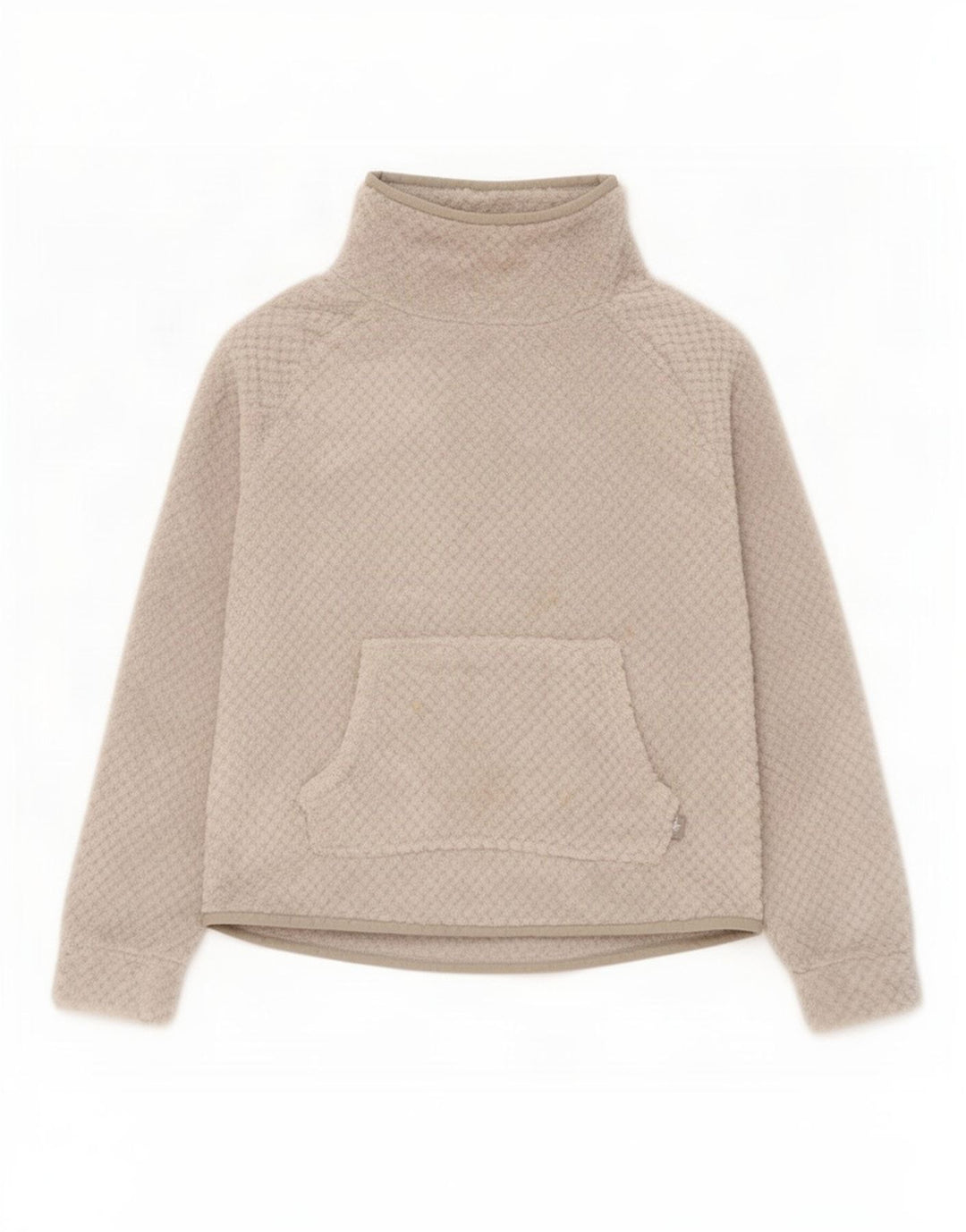 Damski sweter oversize Weird Fish z polaru UK 10, mały, szary poliester