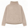 Damski sweter oversize Weird Fish z polaru UK 10, mały, szary poliester