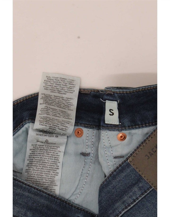 Męskie spodenki jeansowe Jack & Jones, małe W32, niebieskie, bawełniane