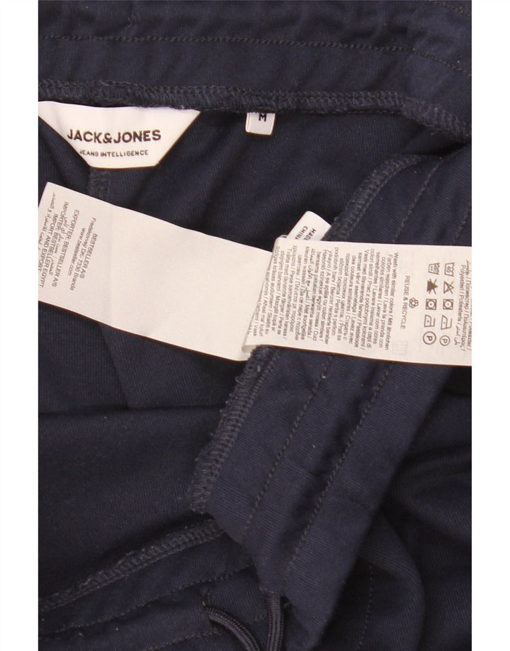 Męskie spodnie dresowe Jack & Jones, średni granatowy poliester