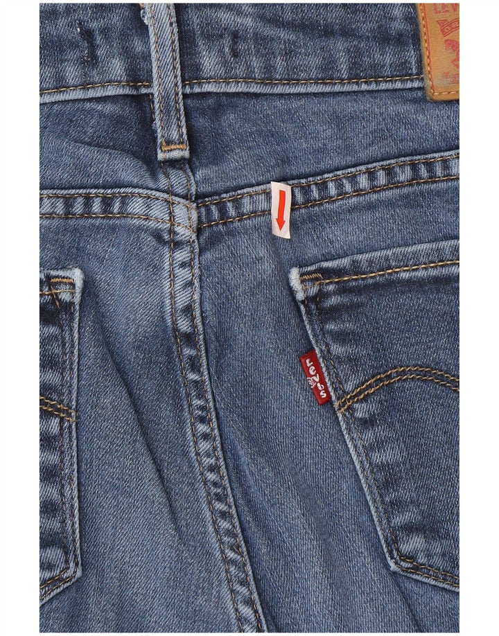 Damskie jeansy Levi's 712 Slim W28 L32 Niebieski Lyocell