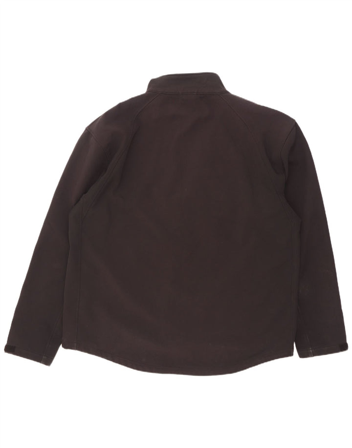 Męska kurtka wiatrówka Russell Athletic UK 46 3XL, czarny poliester