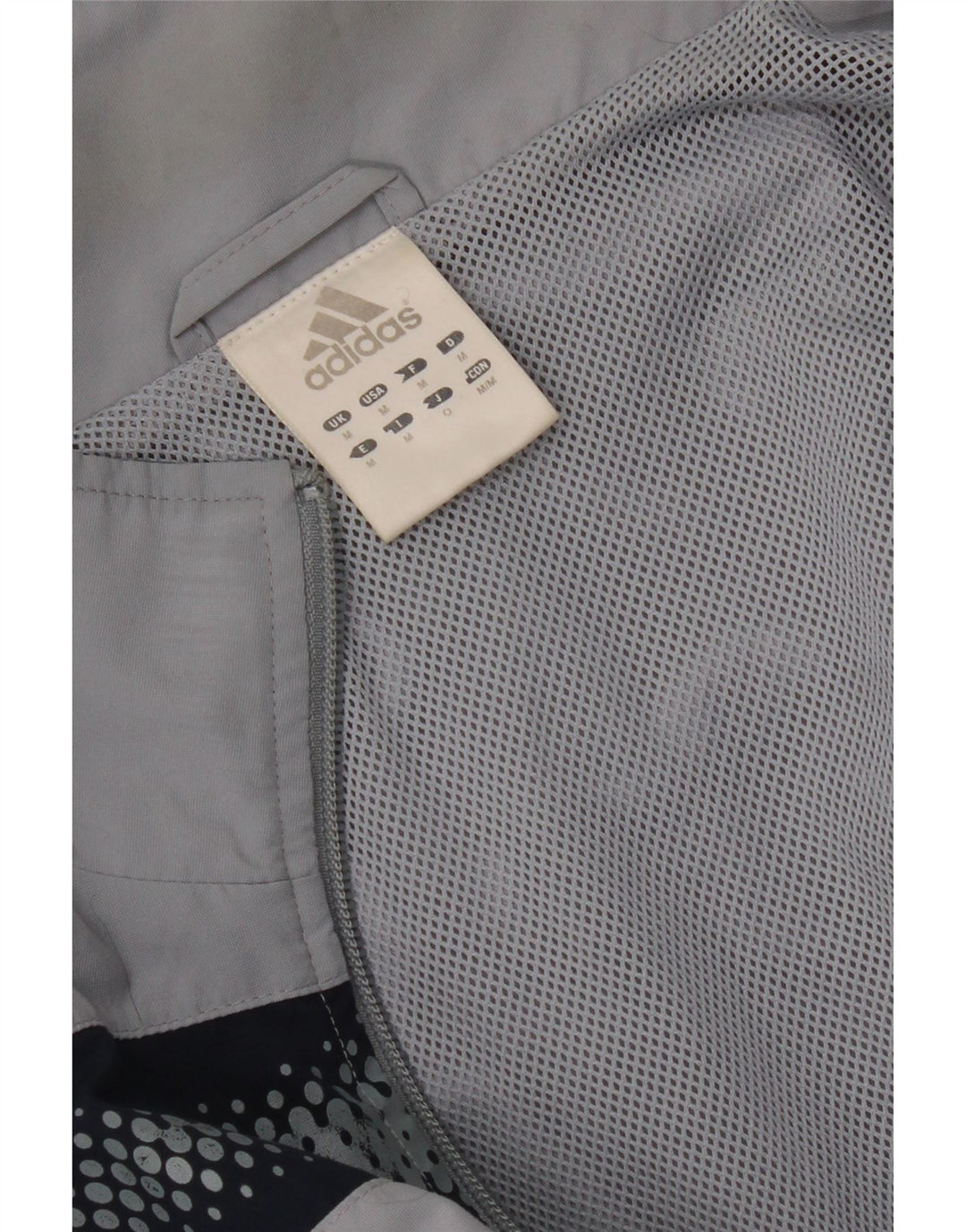 Męska bluza dresowa Adidas, średnia szarość, blok kolorów