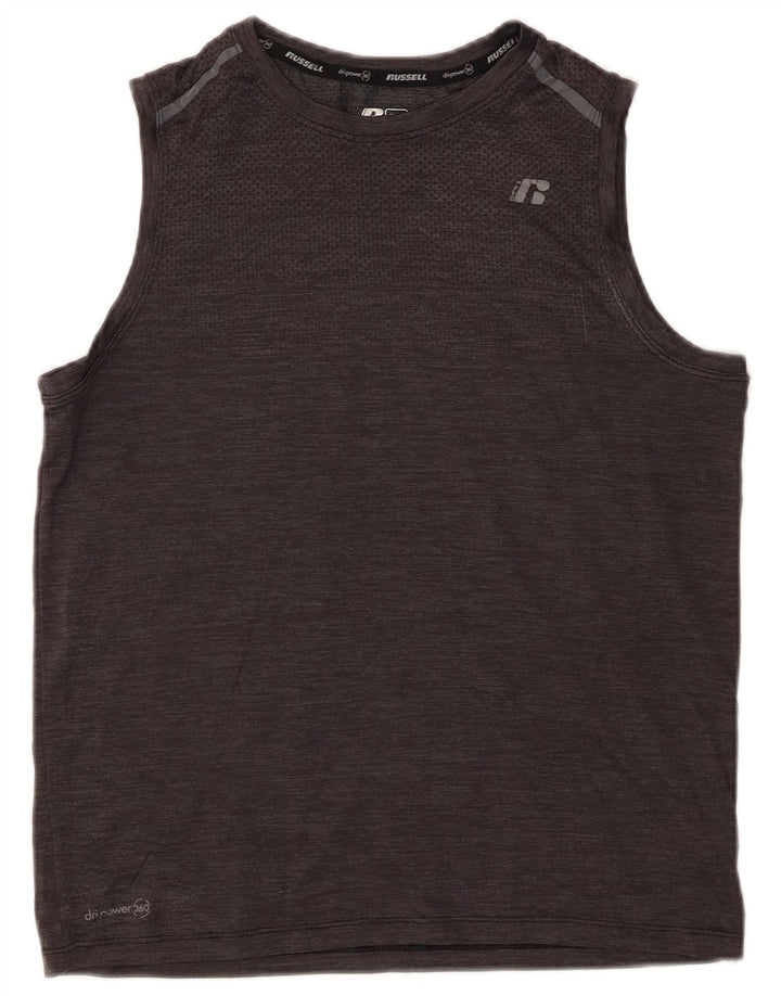 Top chłopięcy Russell Athletic 14-15 lat XL, szary nylon