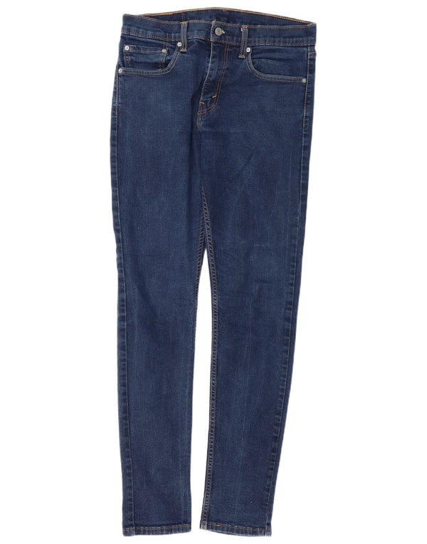 Męskie jeansy LEVI'S 512 Slim, zwężane, W32 L32, niebieska bawełna
