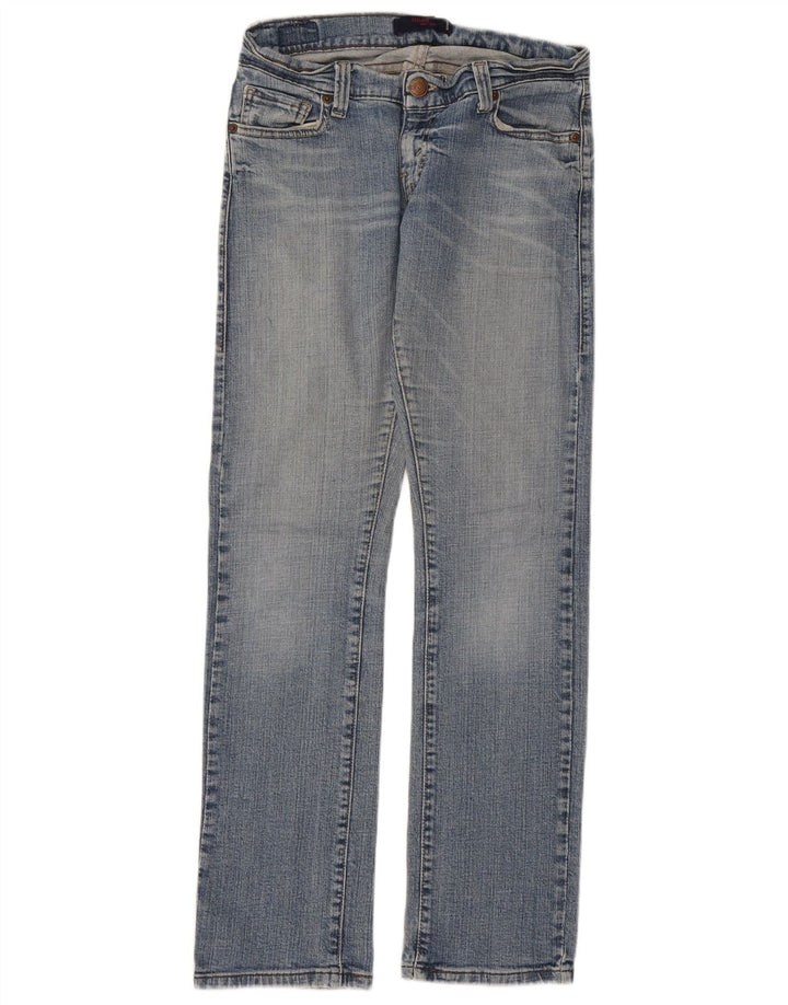 Dżinsy damskie LEVI'S 504 Tilted Straight US 5 Medium W28 L31 Niebieskie bawełniane
