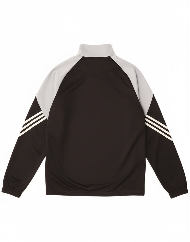 Adidas Męskie Climalite Pullover Dres Top Średni Czarny Kolorblok