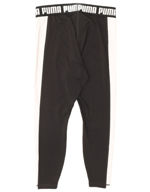 Damskie legginsy Puma Graphic UK 16, duże, czarne, sportowe