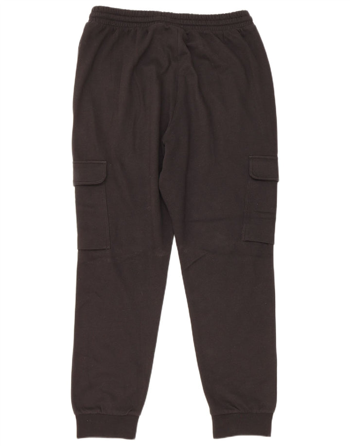 Męskie spodnie dresowe Adidas Cargo Joggers, średnia czarna bawełna