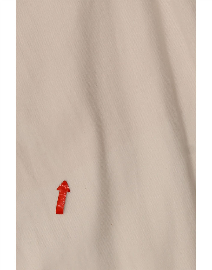 Damskie proste spodnie typu chino Cos, średnia biała bawełna