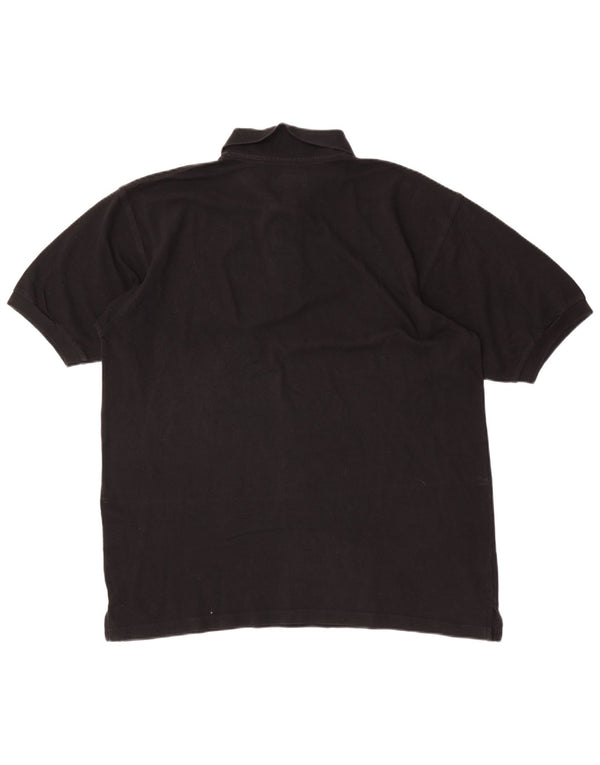 Męska koszulka polo Invicta 2XL, czarna, bawełniana