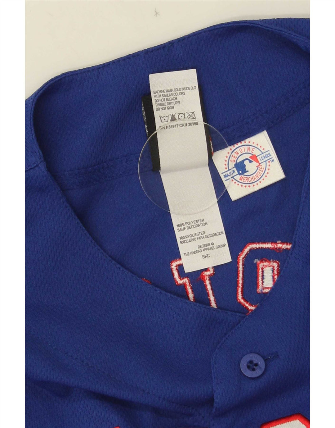 Koszulka chłopięca Nike Rangers Graphic Jersey 13-14 lat XL, niebieska, poliester