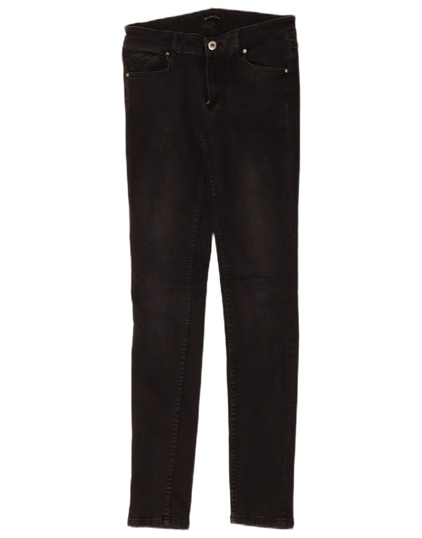 Damskie jeansy skinny Massimo Dutti EU 34 2XS W24 L29 Czarne bawełniane