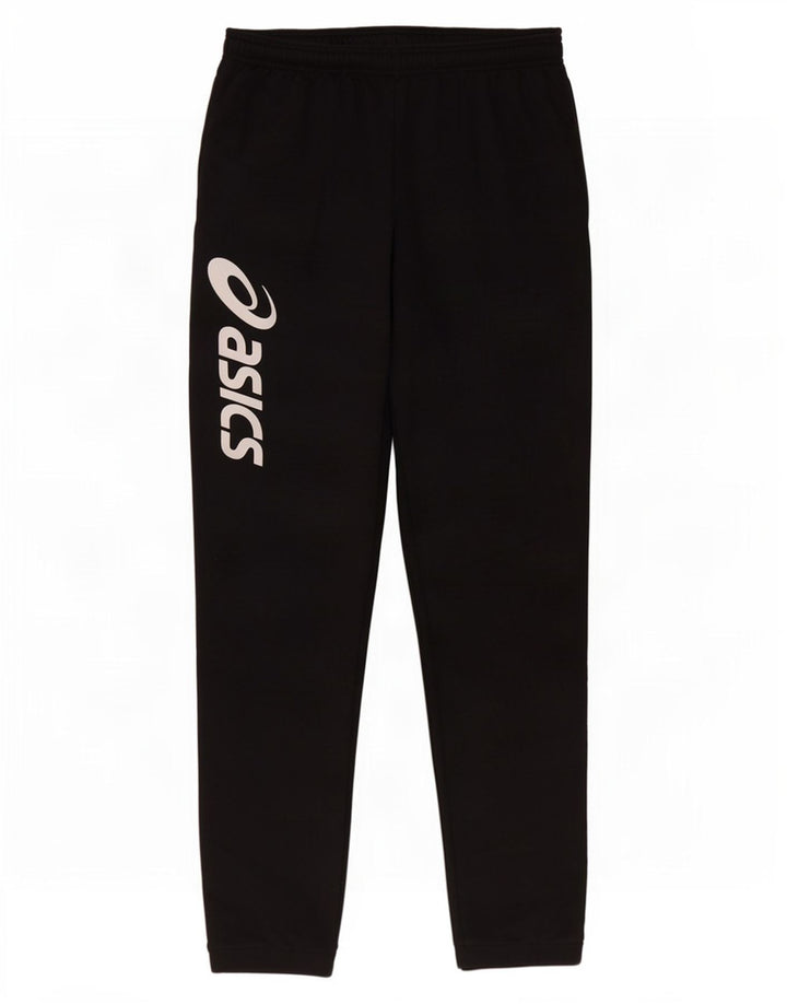 Męskie spodnie dresowe Asics z grafiką XL, czarny poliester