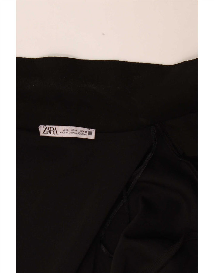 Płaszcz damski Zara Open UK 16, duży, czarny