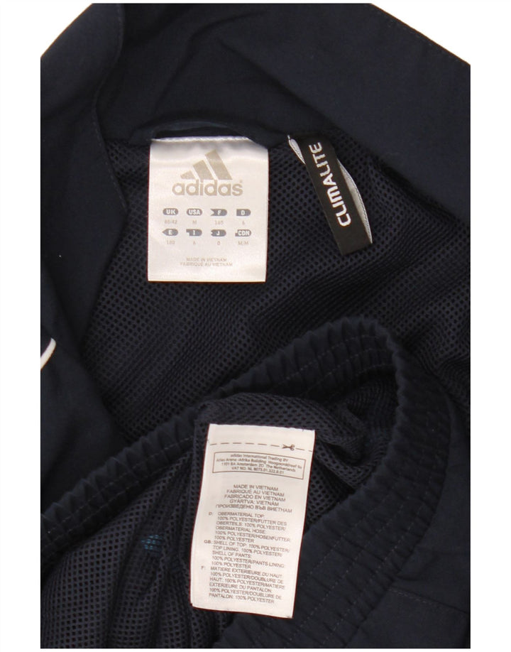 Adidas Męska kurtka dresowa Climalite UK 40/42 Średni granat