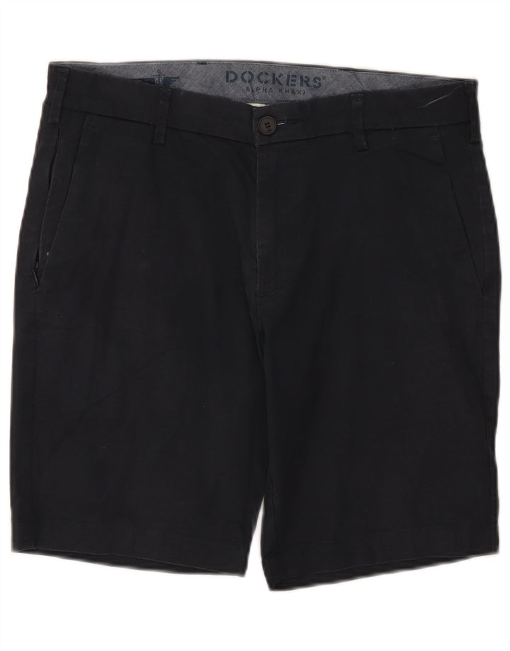 Męskie spodenki Chino Dockers W31 Średnia czarna bawełna