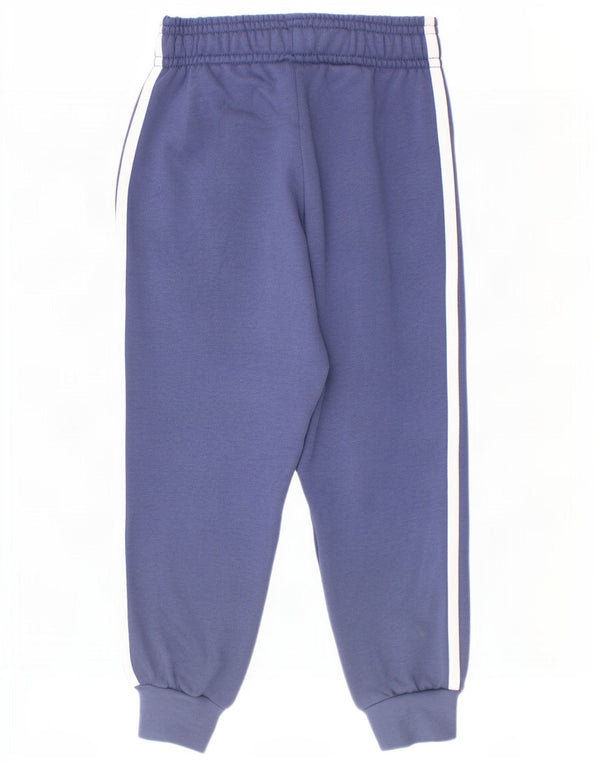 Adidas Chłopięce Spodnie Dresowe Joggery 5-6 Lat Granatowe Bawełniane