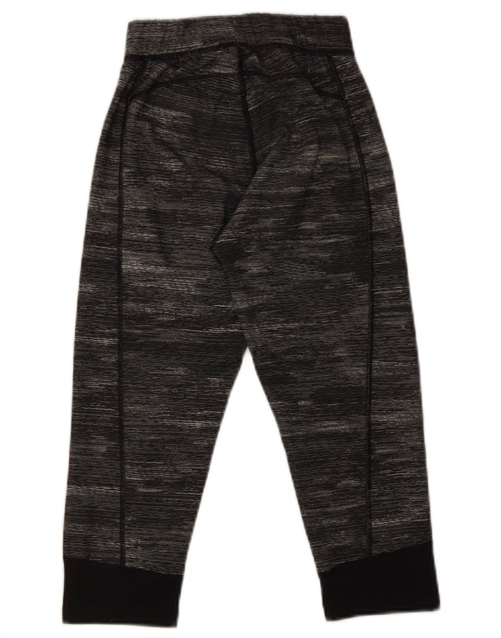 Damskie legginsy Capri ADIDAS UK 8, małe, szare, z blokami kolorów