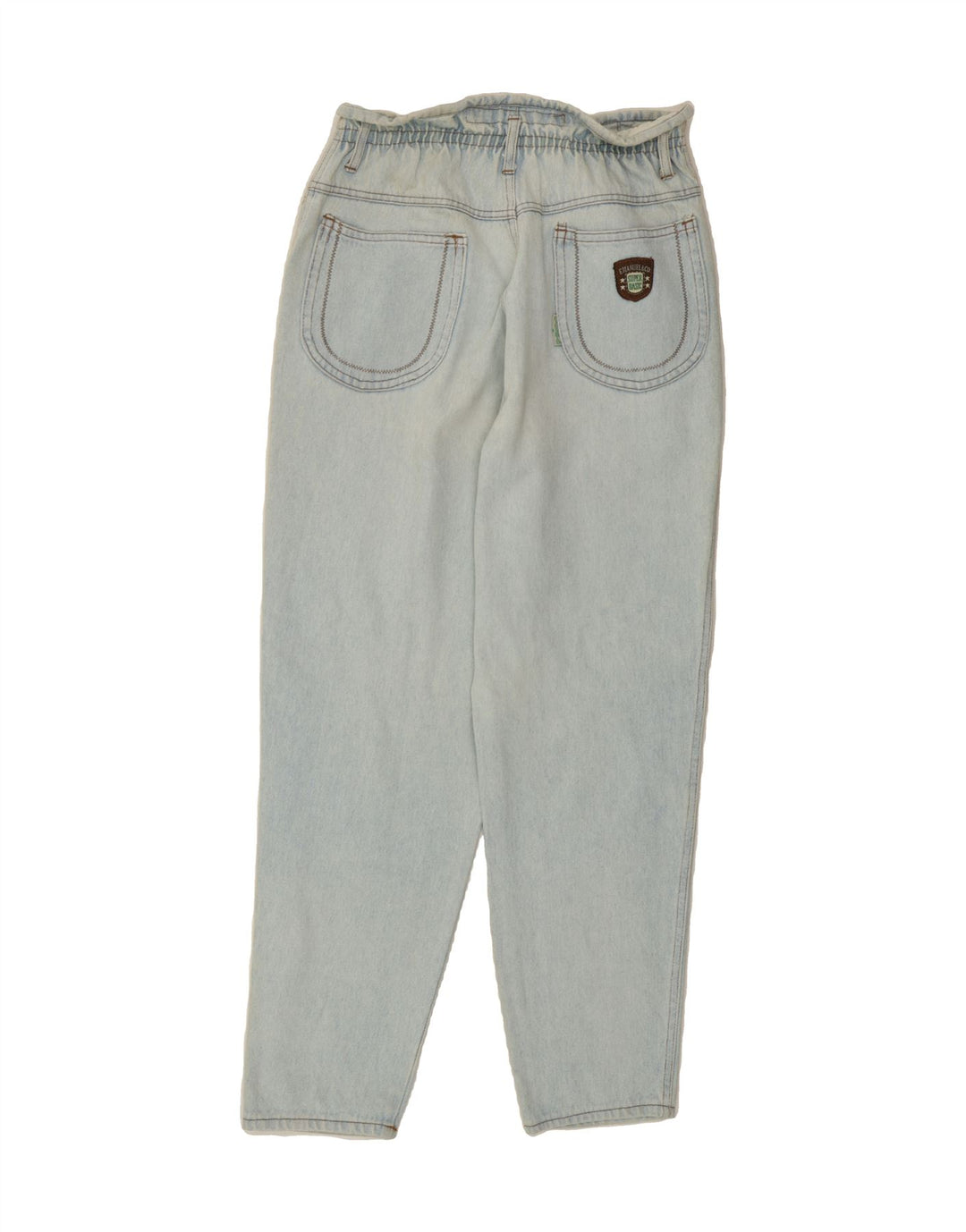 VINTAGE Womens Tapered Jeans W30 L29 Blue Cotton Vintage Vintage and Second-Hand Vintage from Messina Hembry 