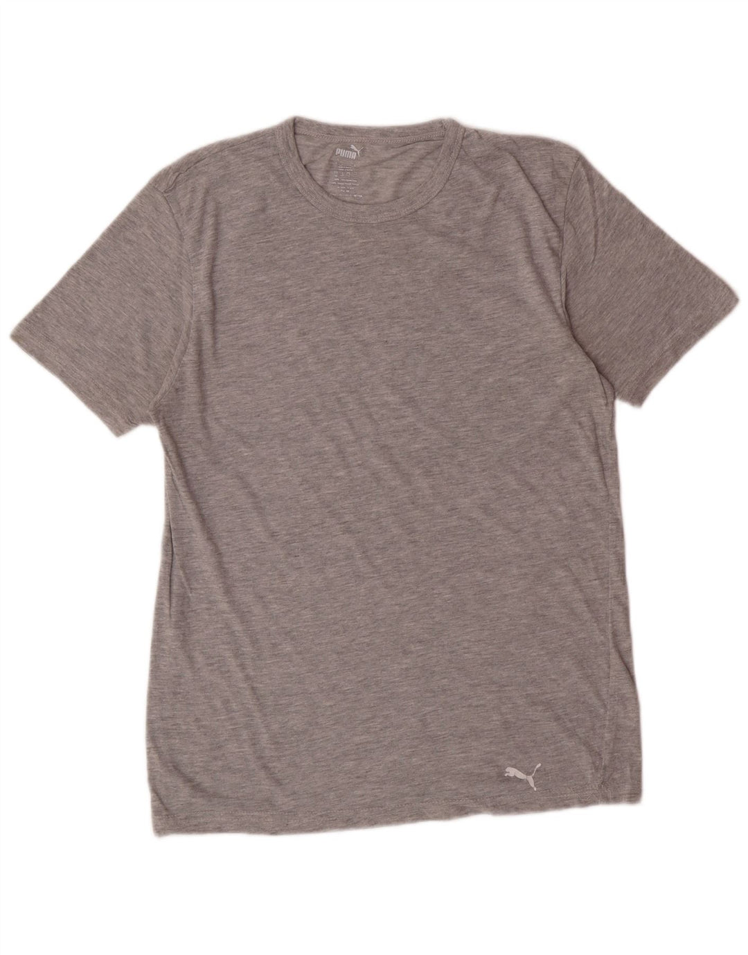 T-shirt damski PUMA Top UK 14, duży, szary, bawełniany