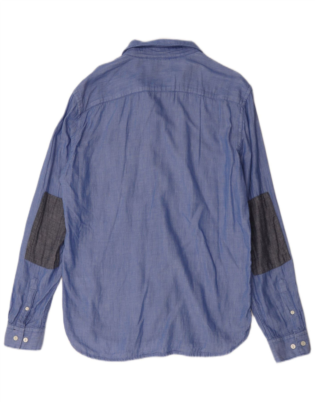 Koszula męska French Connection o regularnym kroju, średnioniebieska, bawełniana