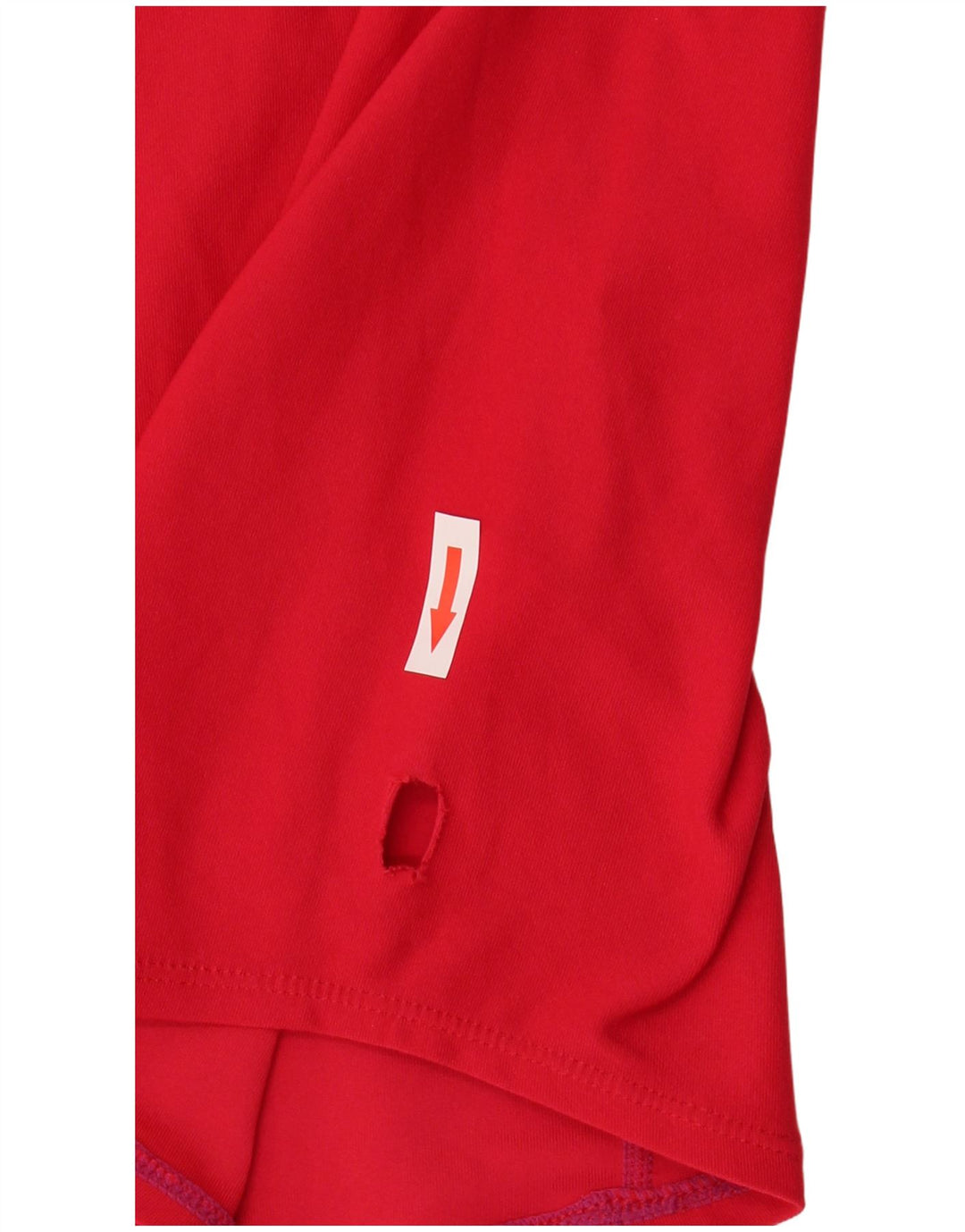 T-shirt męski Nike Top UK 39/41, poliester w kolorze średniej czerwieni