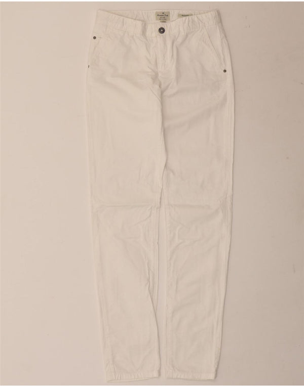 Spodnie Chino Massimo Dutti Dziewczęce Regular Fit 13-14 lat W28 L32 Białe