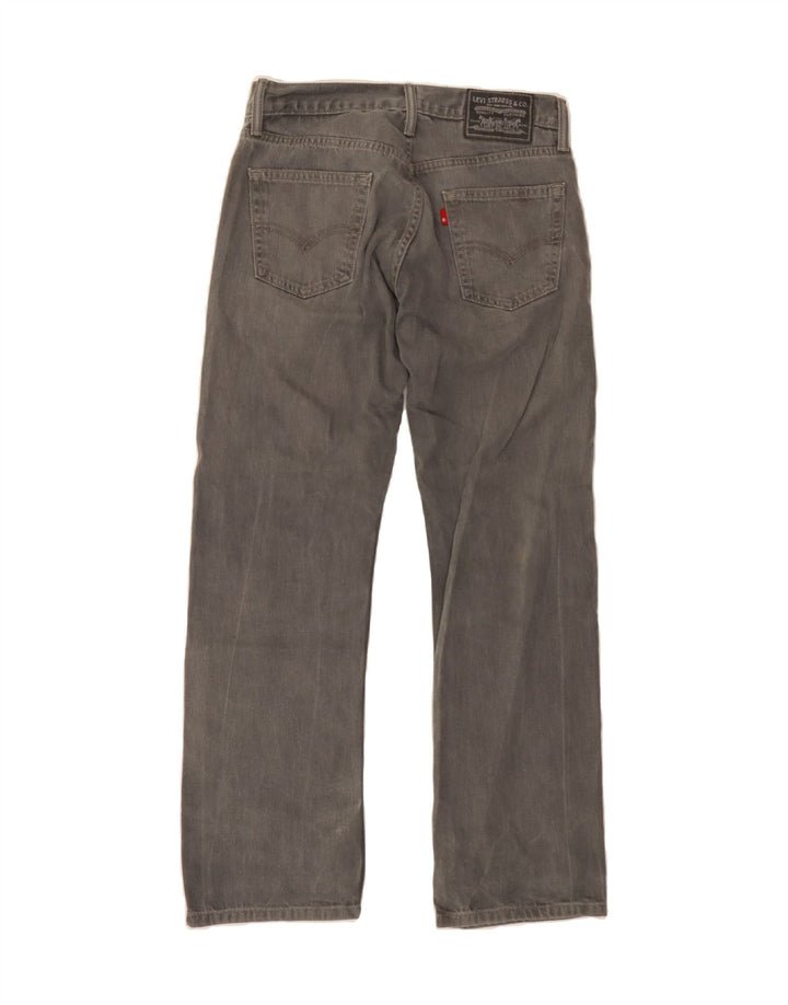 LEVI'S Womens 514 Slim Straight Jeans W30 L30 Grey Cotton Vintage Levi's and Second-Hand Levi's from Messina Hembry 
