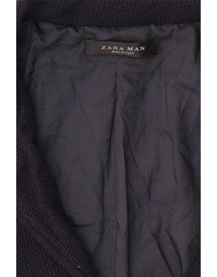 Płaszcz męski Zara UK 36 Small Navy Blue