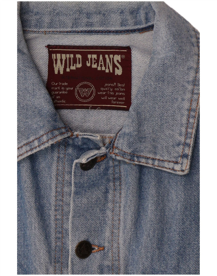 Męska kurtka dżinsowa Wild Jeans UK 38, średni niebieski