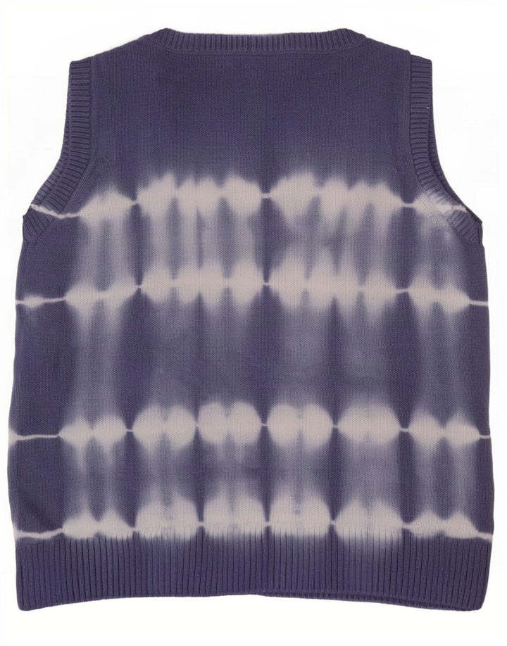 Bezrękawnik damski White Stuff UK 10 Small Blue Tie Dye Cotton