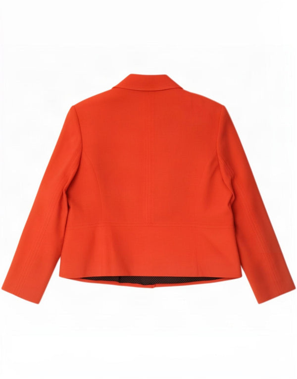 Marks & Spencer Damska marynarka dwurzędowa UK 20 2XL Pomarańczowa
