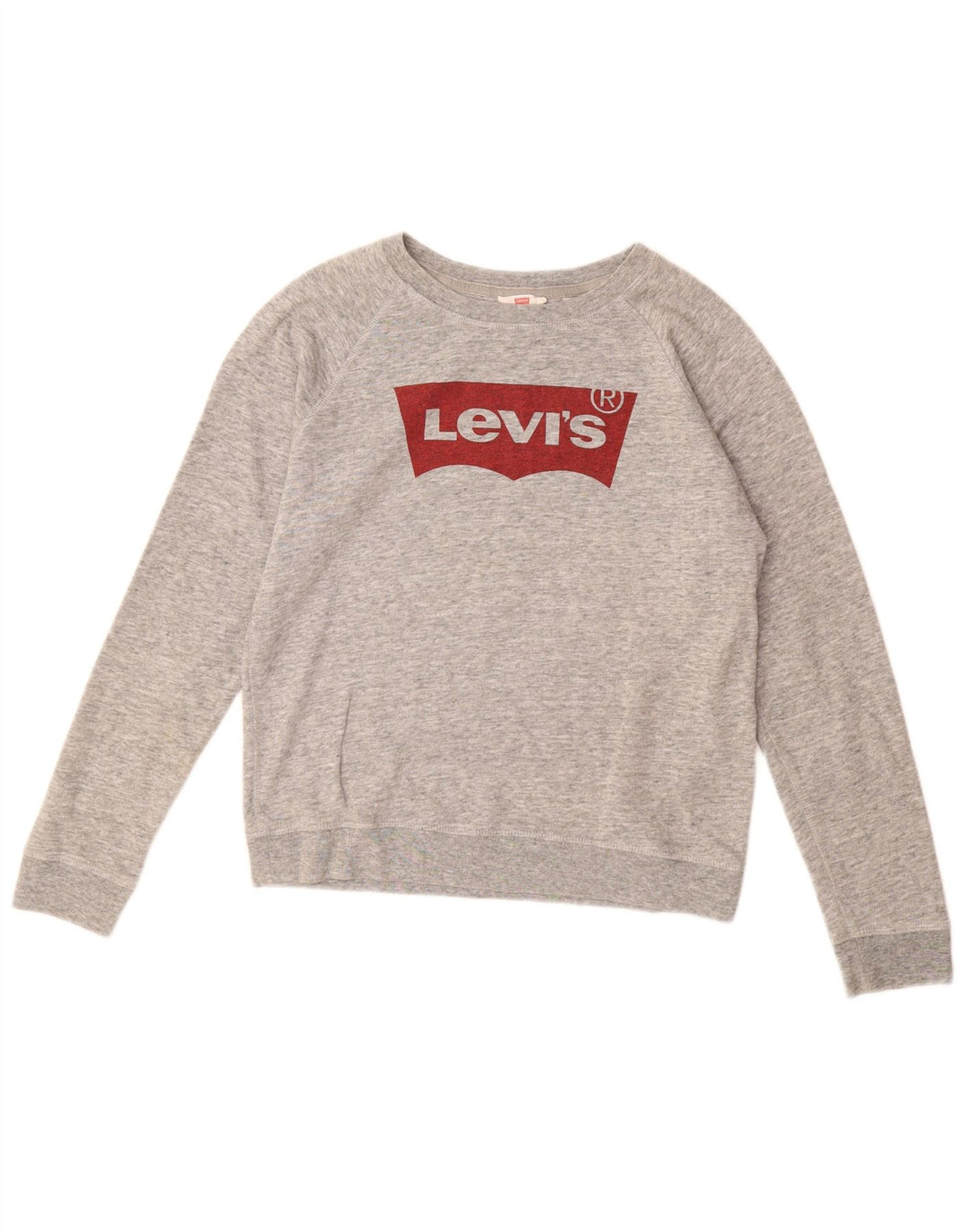 Damska bluza z grafiką LEVI'S, UK 12, średnia szara bawełna