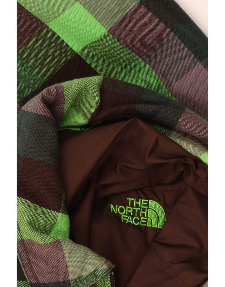 Męska kurtka bomberka The North Face UK 38 w średnią zieloną kratkę