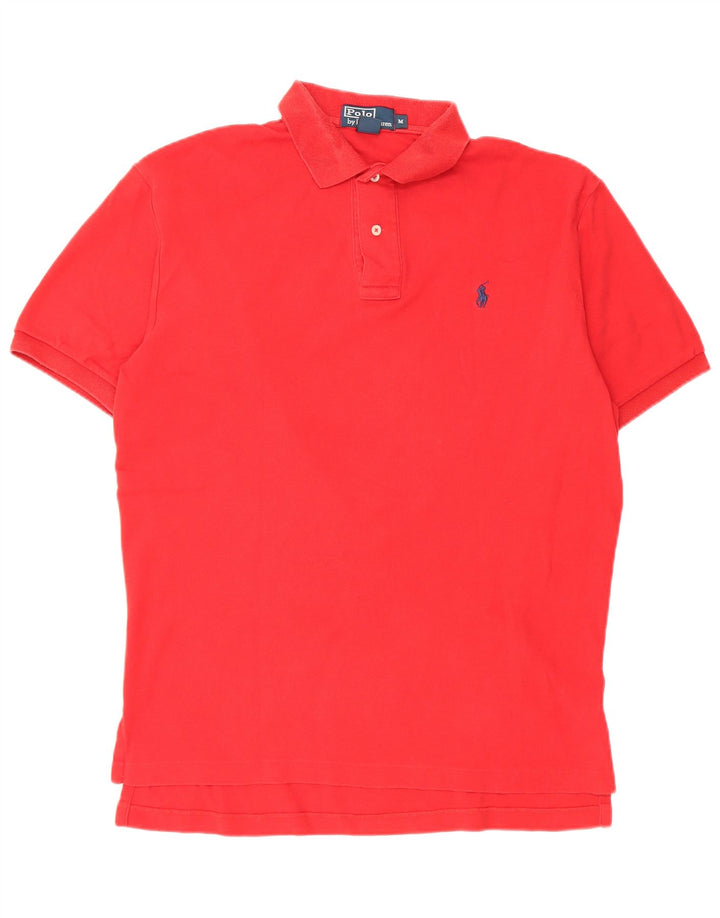 Męska koszulka polo Polo Ralph Lauren, średnia czerwona, bawełniana