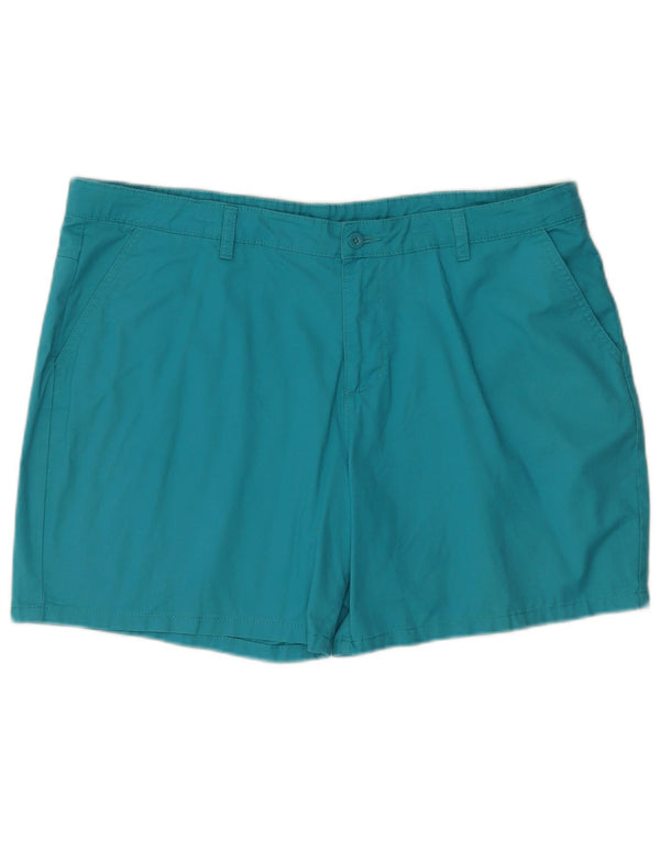 Damskie szorty Chino Mountain Warehouse UK 18 XL W38, niebieska bawełna